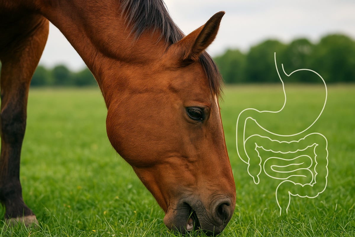 Anatomie und Funktion der Pferdeverdauung