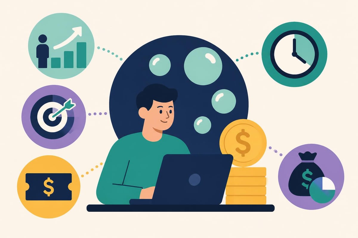 Bubble Cash earning factors