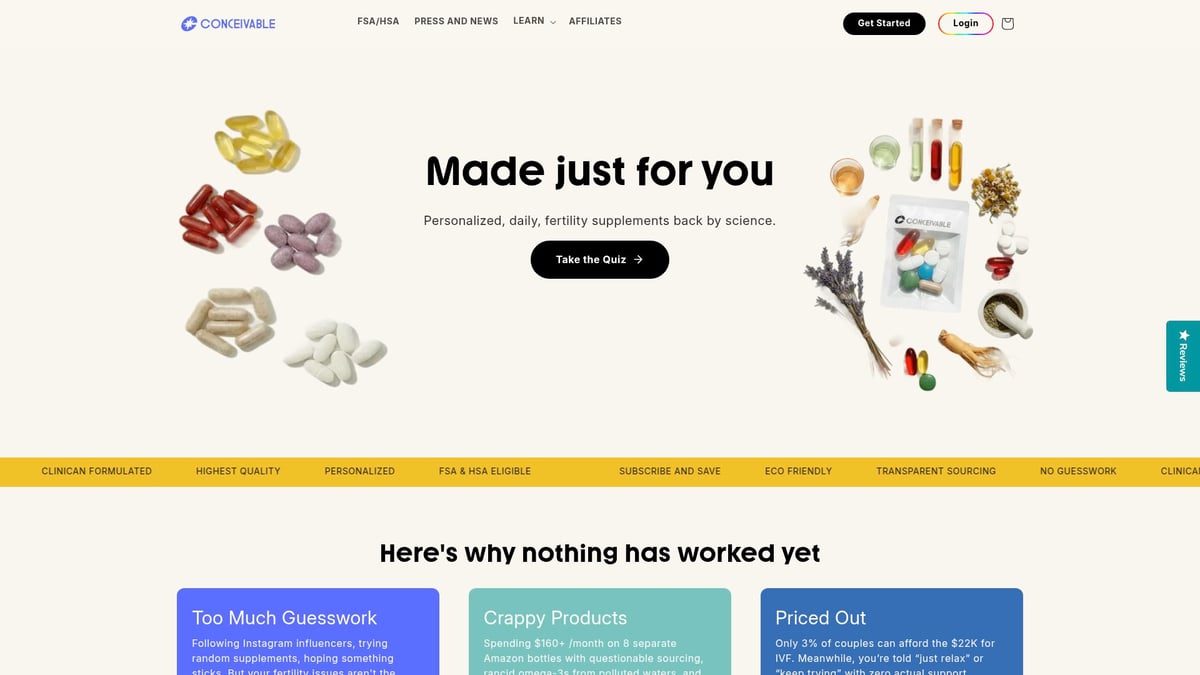 CoQ10 Benefits Fertility Guide: Unlocking Potential in 2026 - Personalized Fertility Support with Conceivable