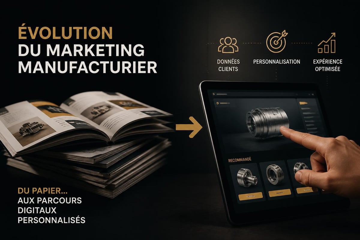 Digital transformation in manufacturing marketing