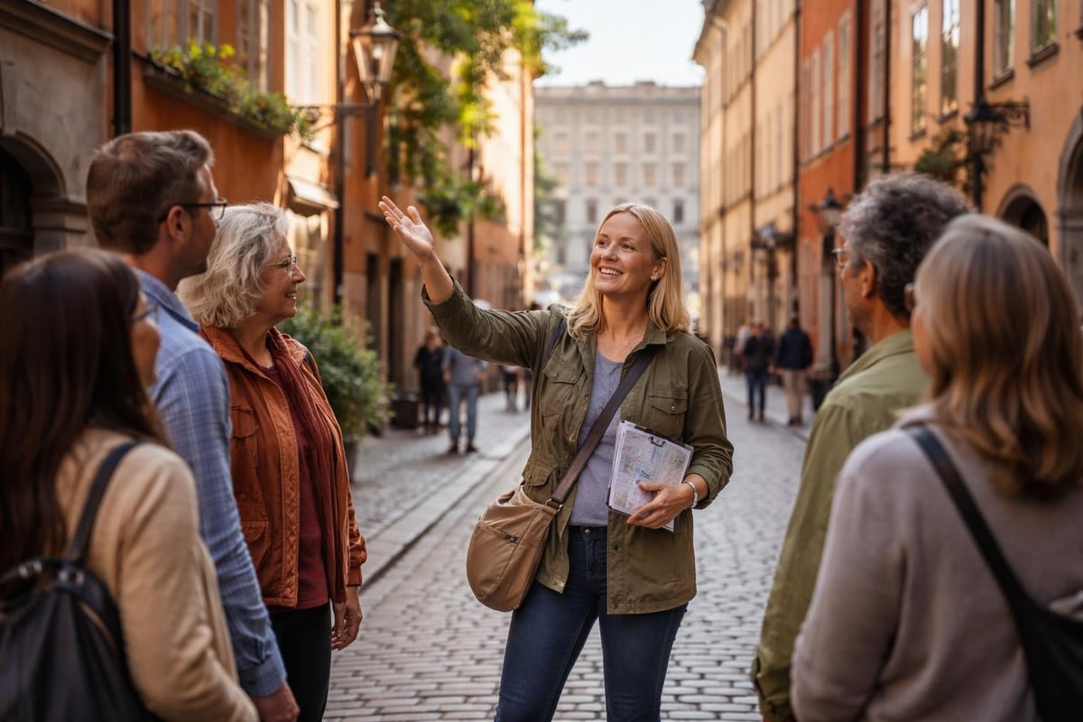 Urban walking tour experience