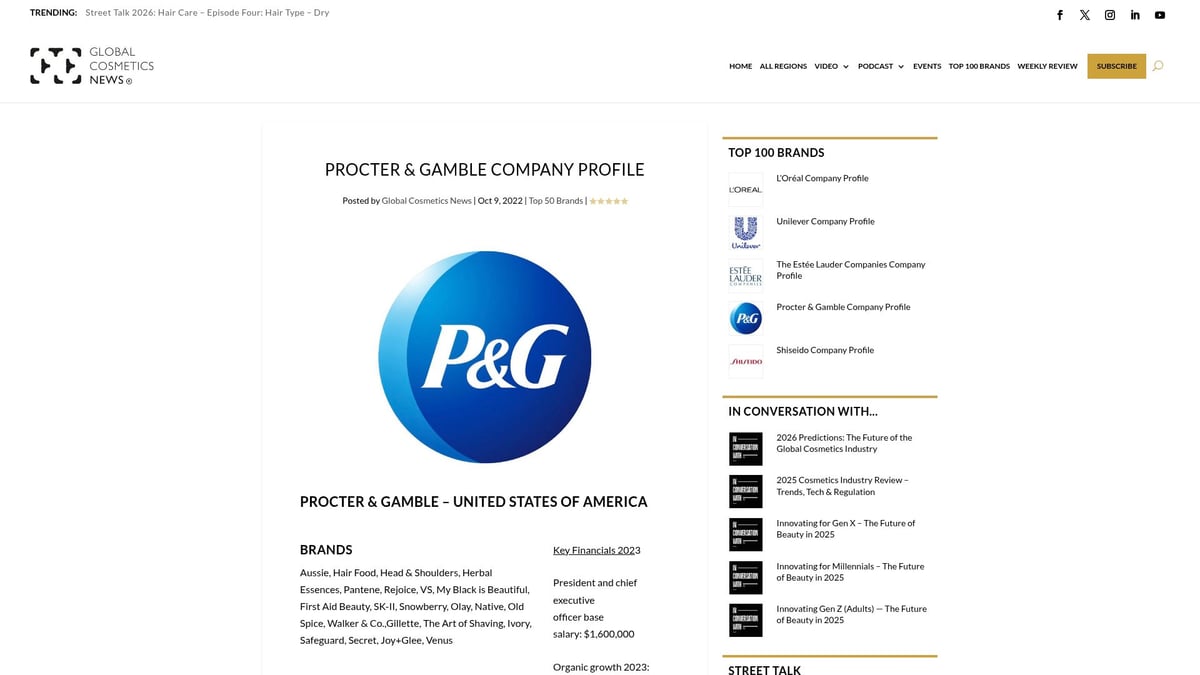 12 Top Cosmetics to Try in 2026 - Procter & Gamble Olay Regenerist Retinol24