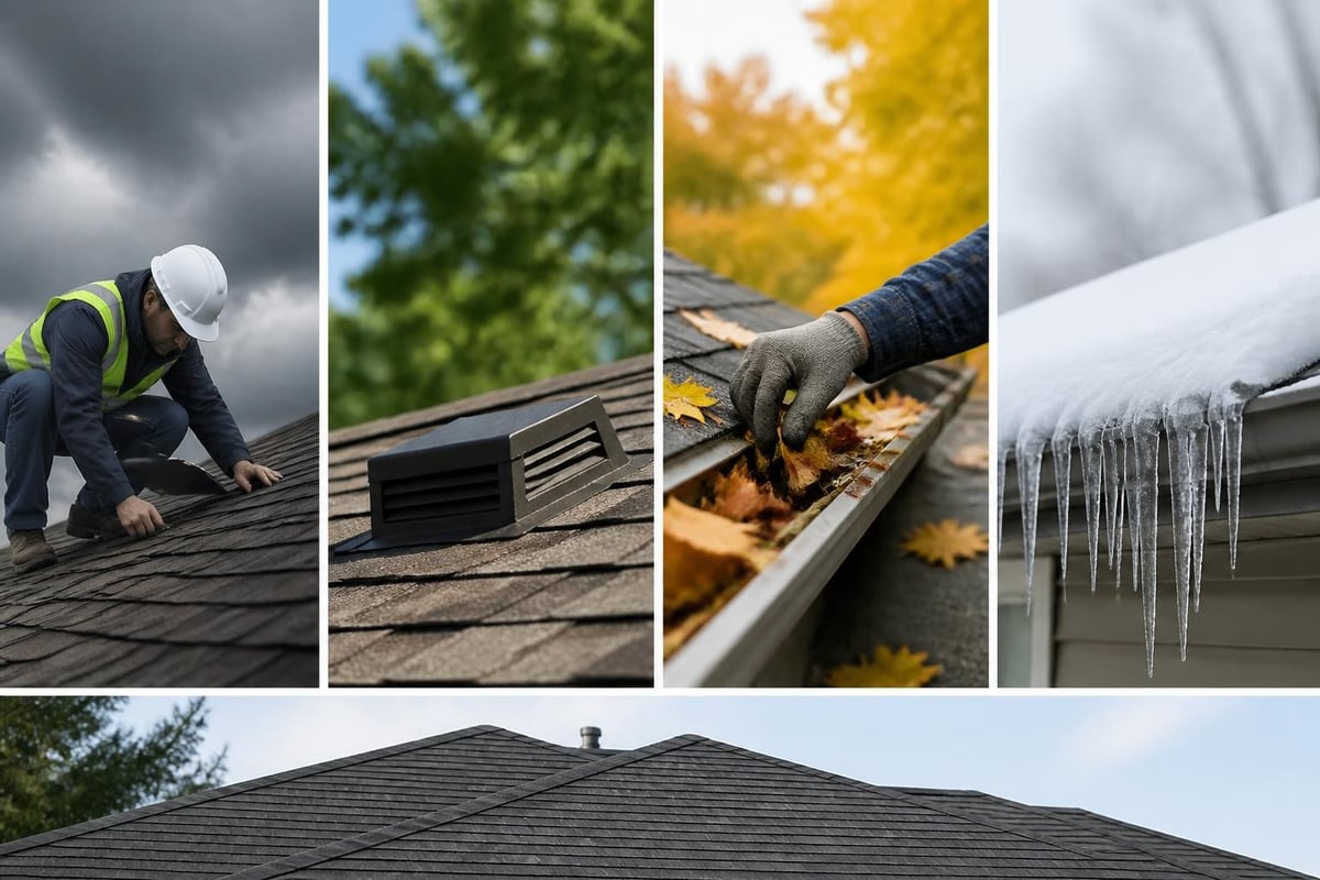 Roof maintenance schedule