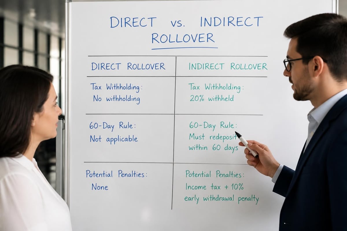 Direct rollover tax advantages