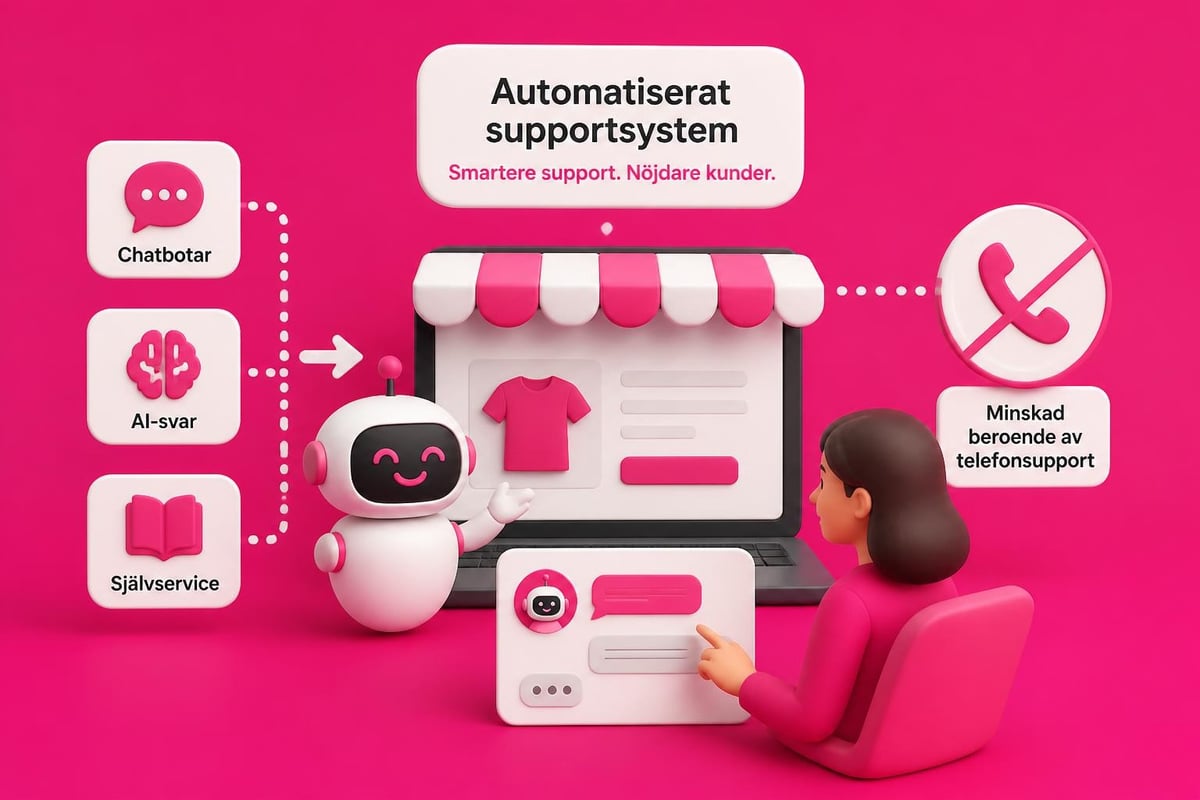 Shopify Telephone Support: Guide för E-handelsföretag 3 Modern customer support automation