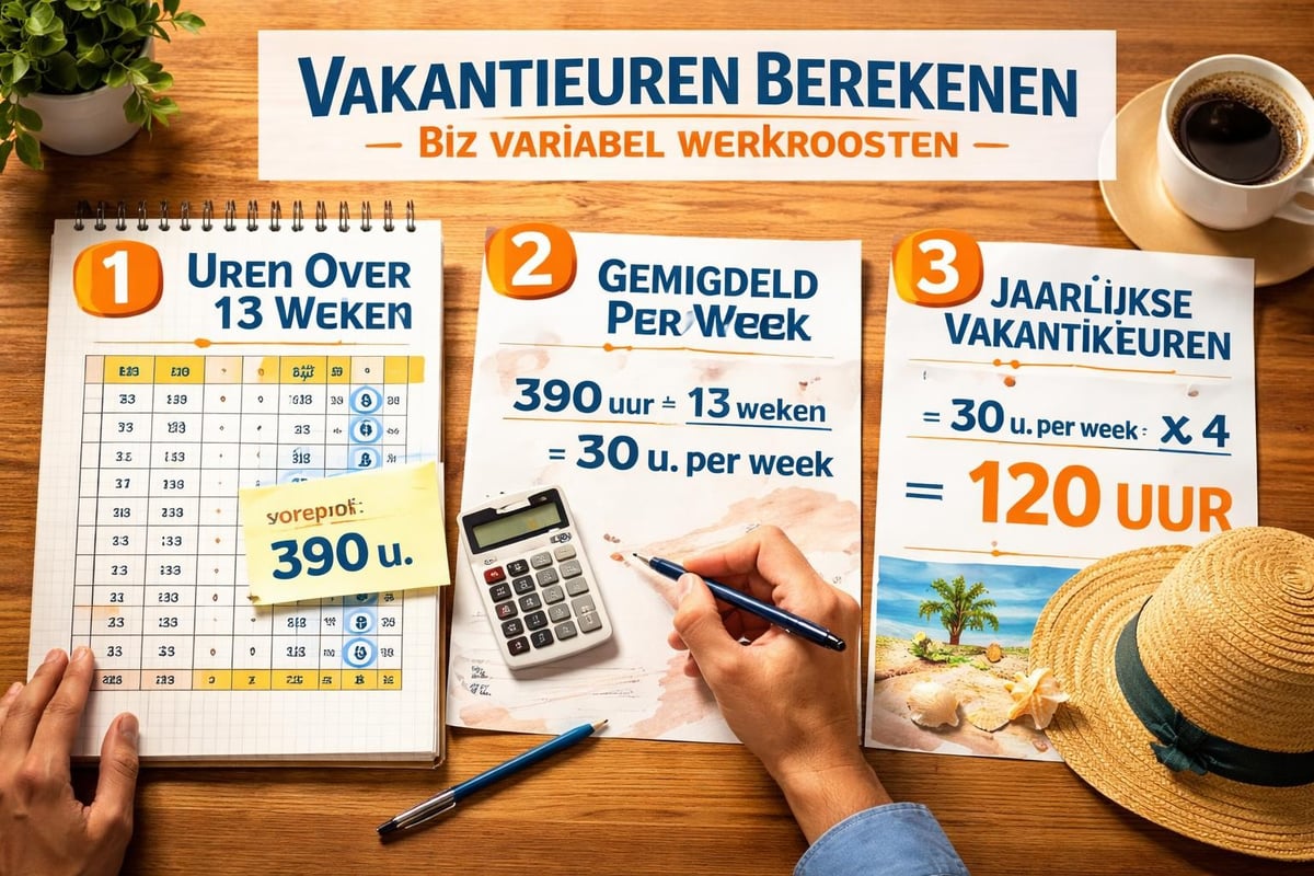 Vakantieberekening onregelmatige roosters