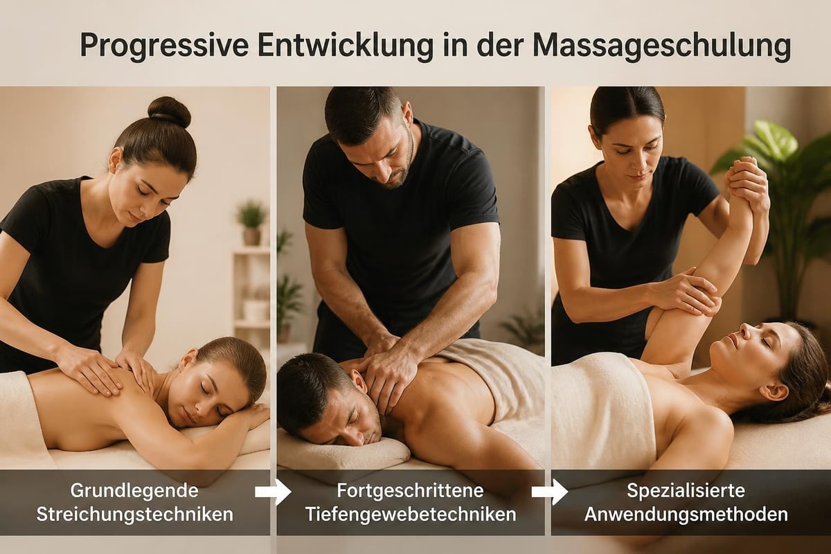 Massage technique progression