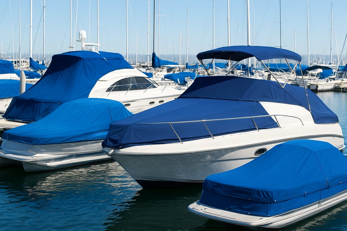Types of Canvas Boat Covers and Their Features