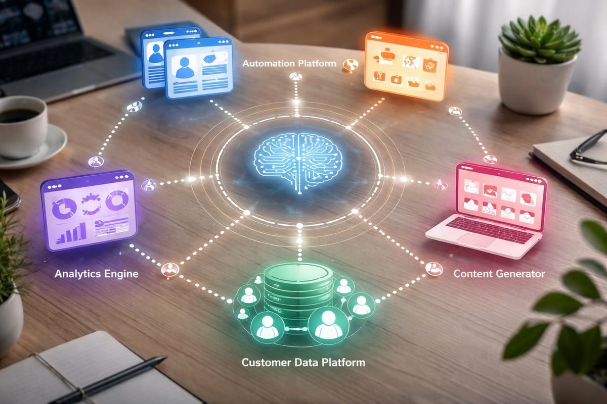 Marketing technology stack integration