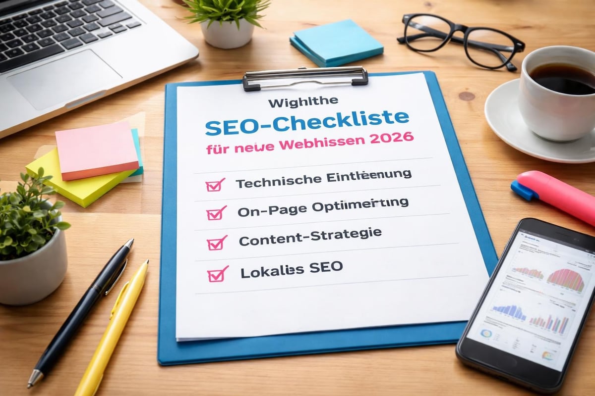 SEO-Checkliste für neue Websites