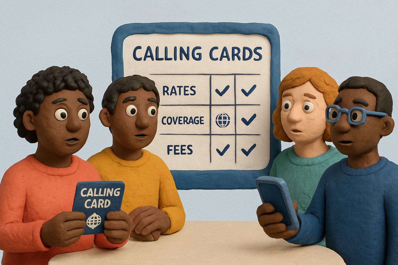 Comparing Overseas Calling Card Options in 2025