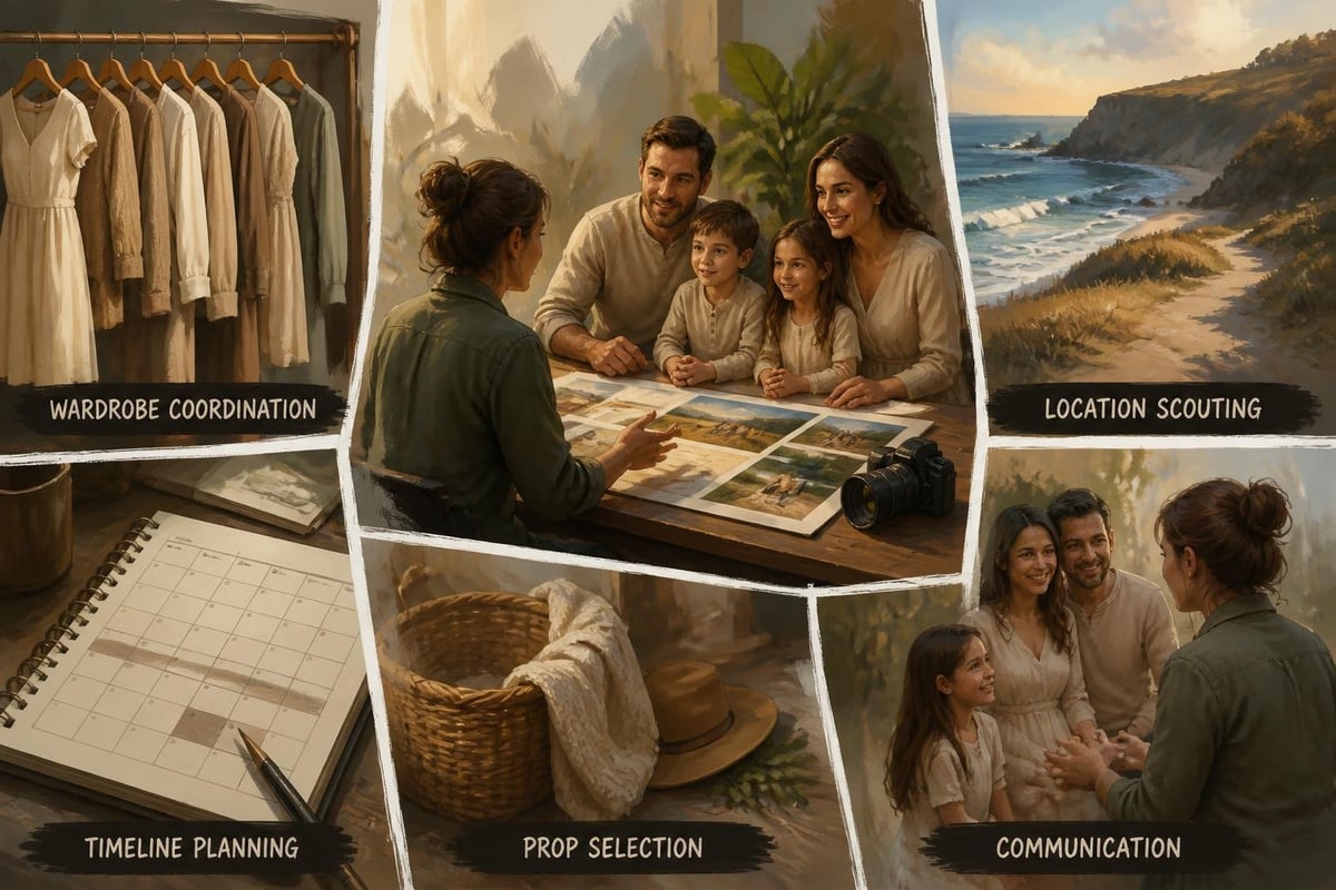 Family photography preparation checklist