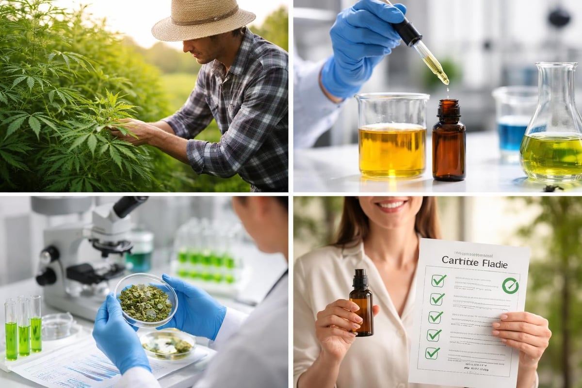 CBD quality verification process