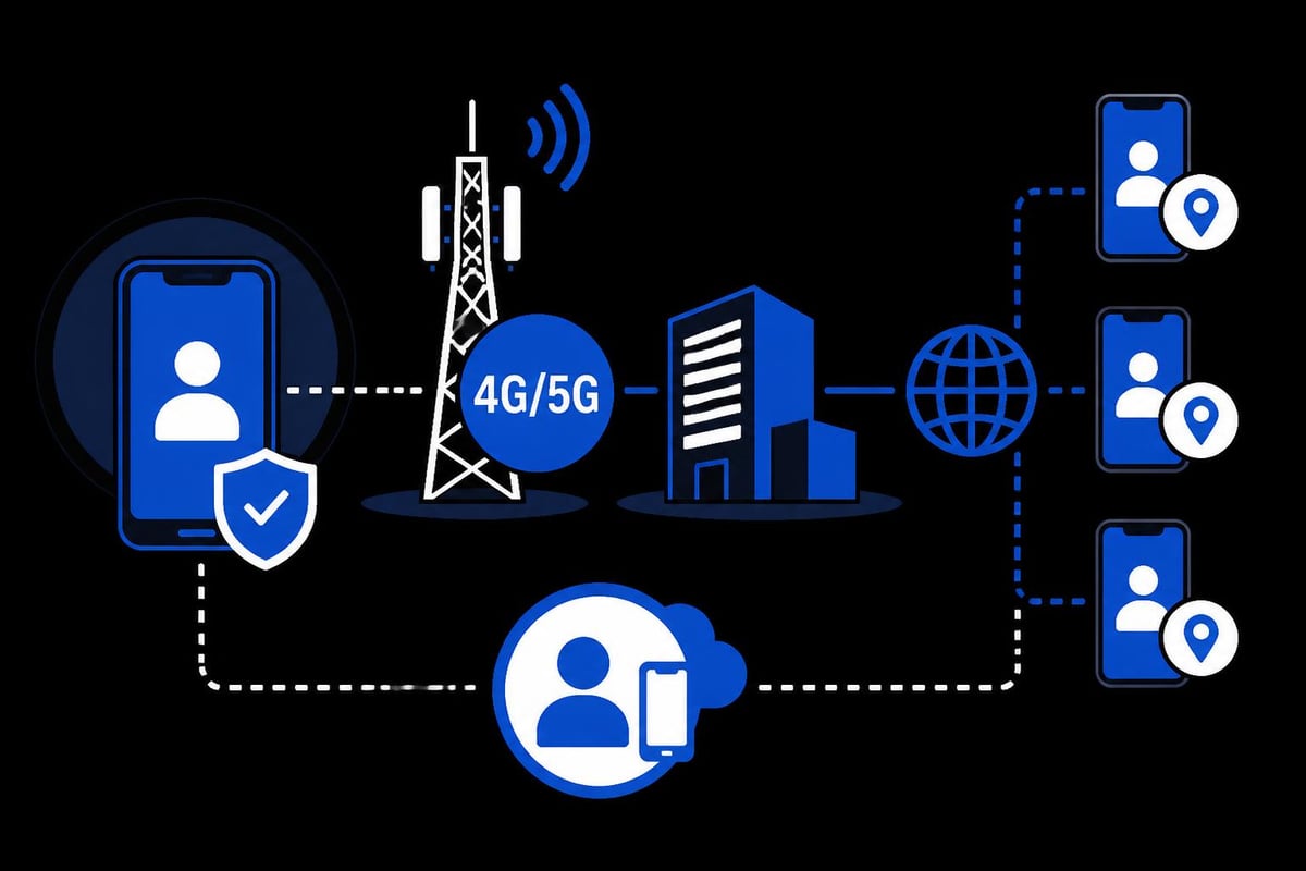 Mobile proxy network infrastructure