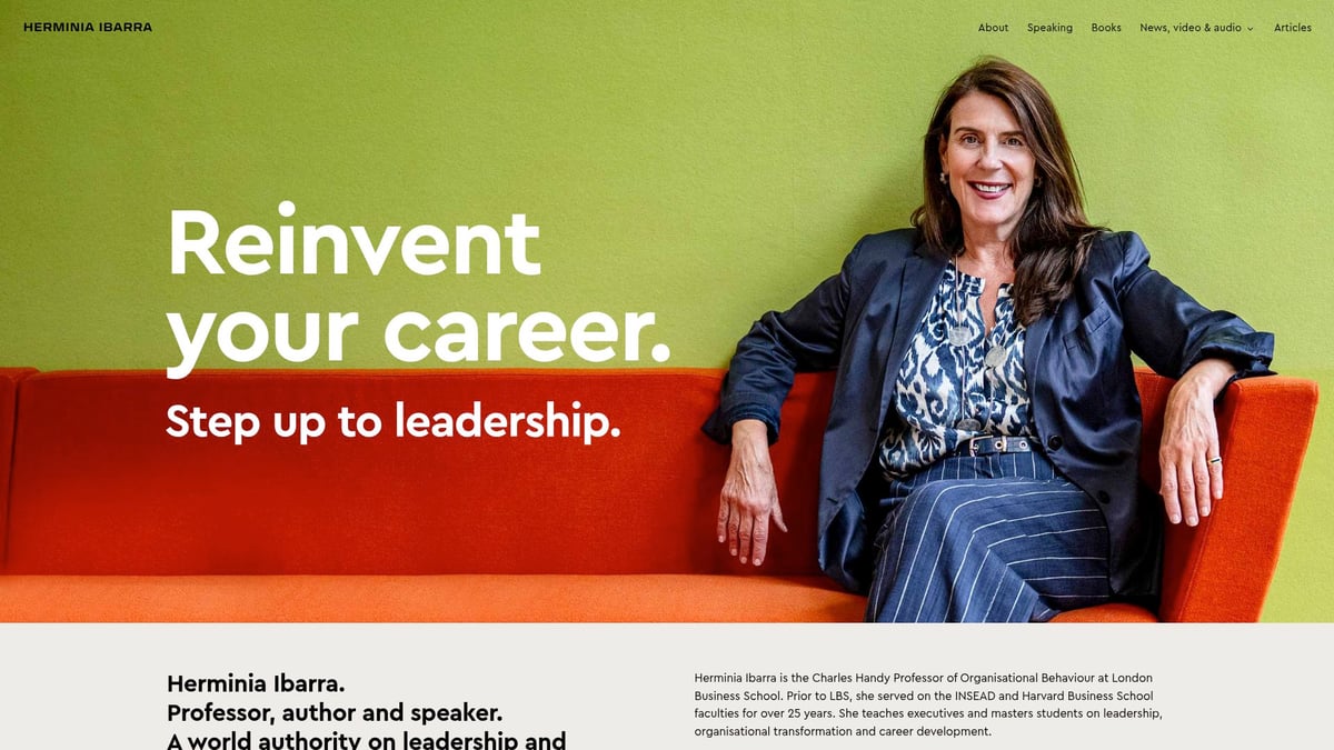 9 Brilliant Top Business Strategists to Watch in 2026 - Herminia Ibarra