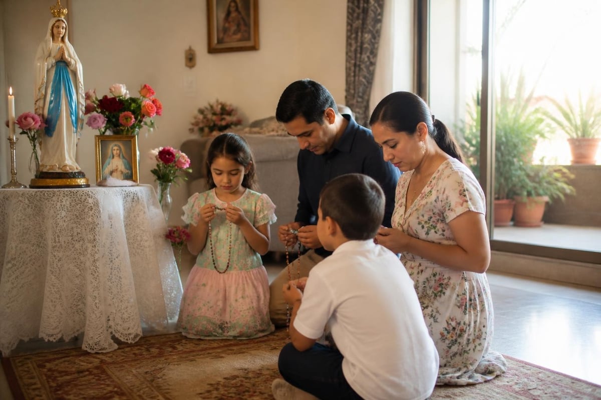 Mary in family faith life