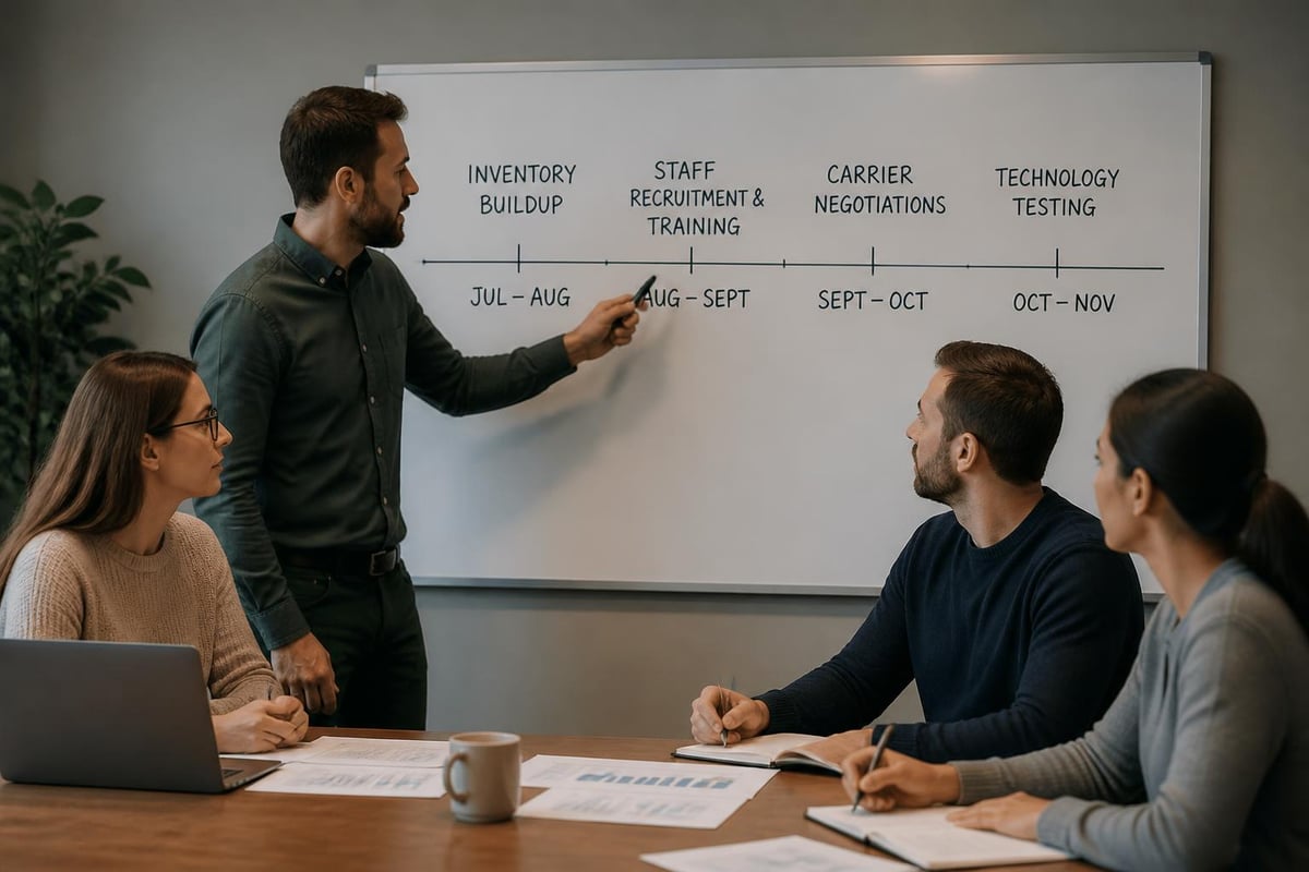 Peak season fulfillment planning