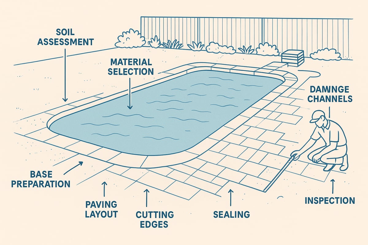 Step-by-Step Guide: Planning & Installing Pool Paving