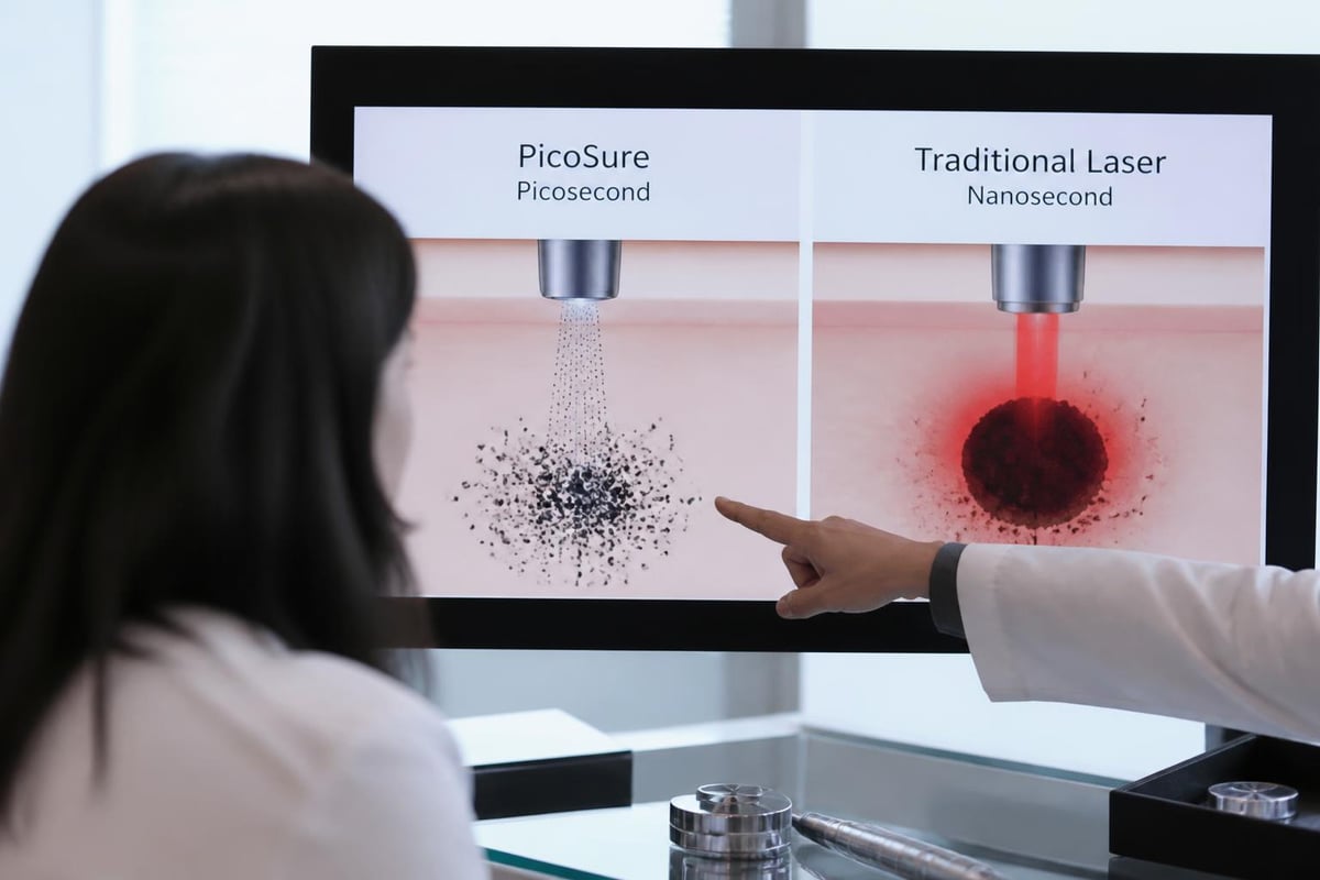 PicoSure picosecond technology treatment process