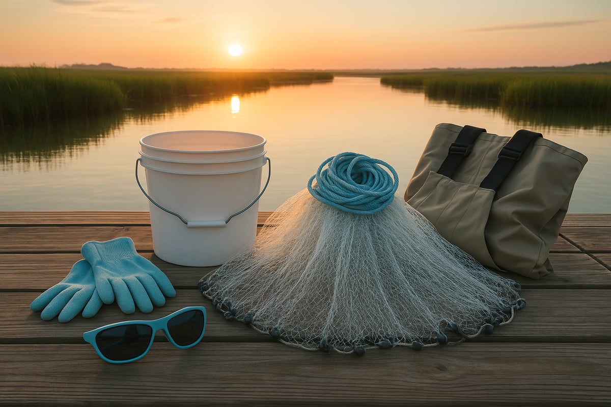 Essential Gear and Preparation for Shrimp Cast Netting