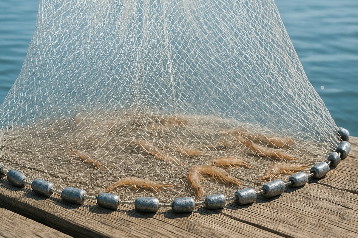 Understanding Shrimp Cast Nets: Types, Sizes, and Key Features
