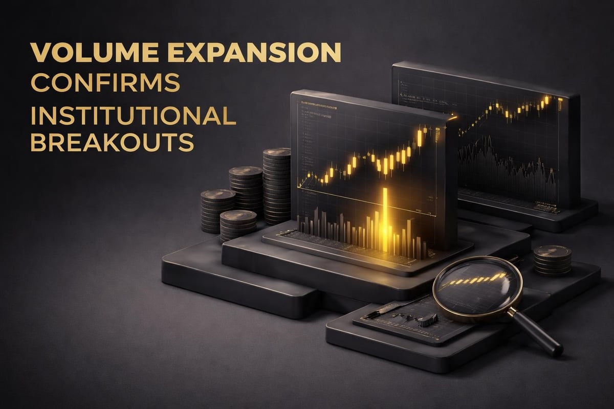 Volume confirmation at breakouts