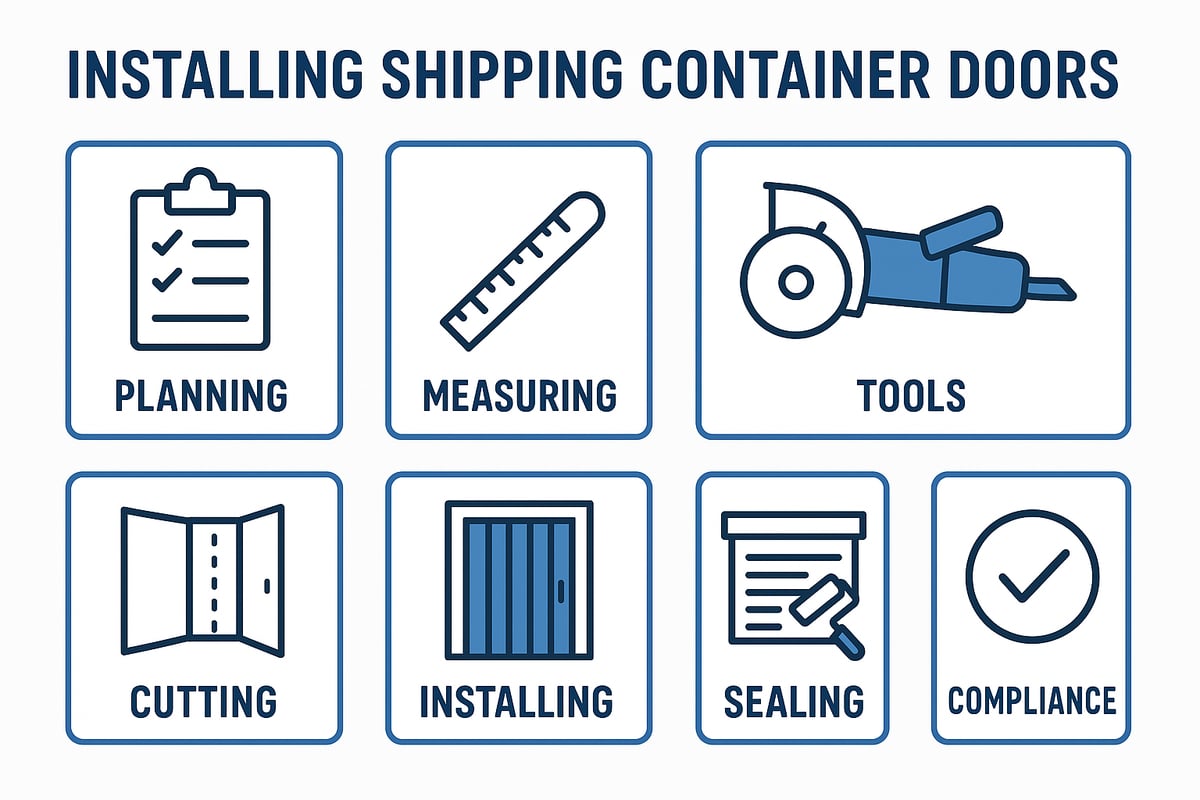 Shipping Container Door Installation: Step-by-Step Guide