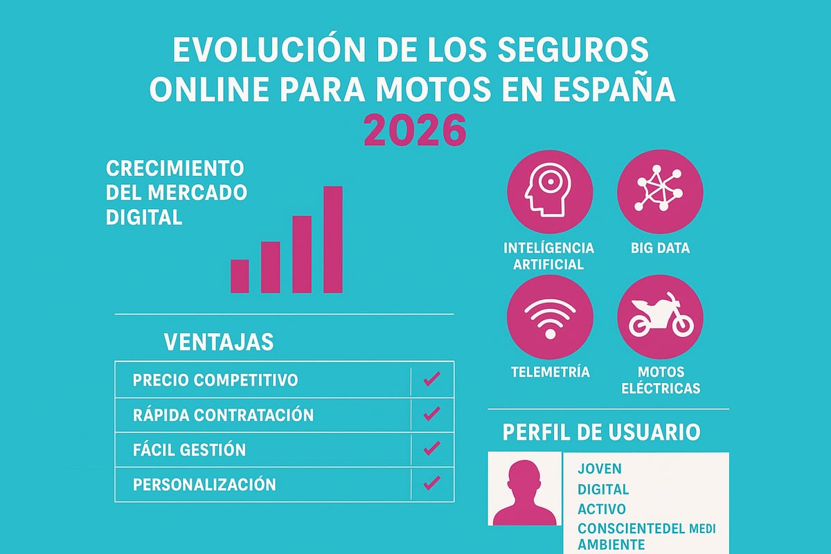 Panorama de los Seguros Online para Motos en 2026