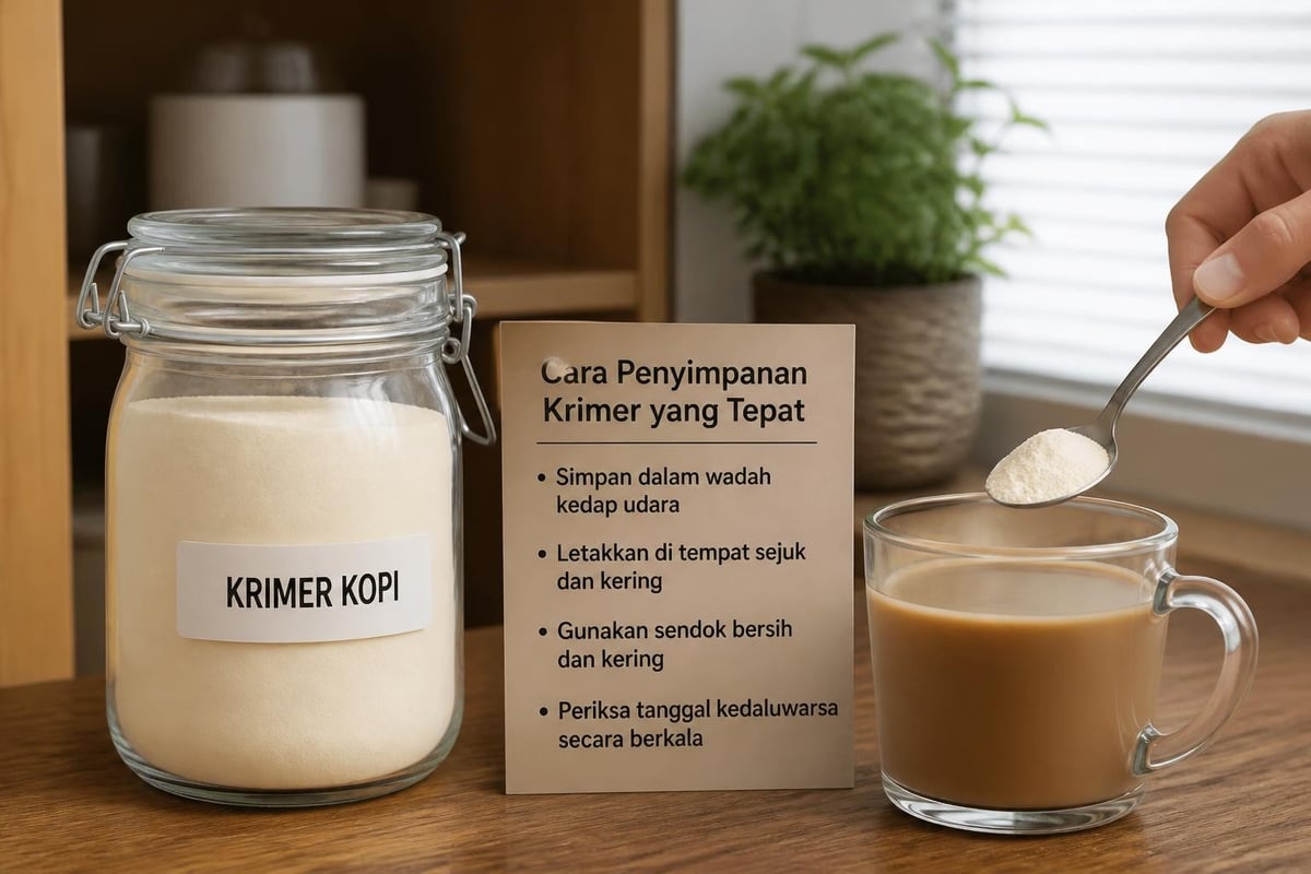 Tips menyimpan krimer