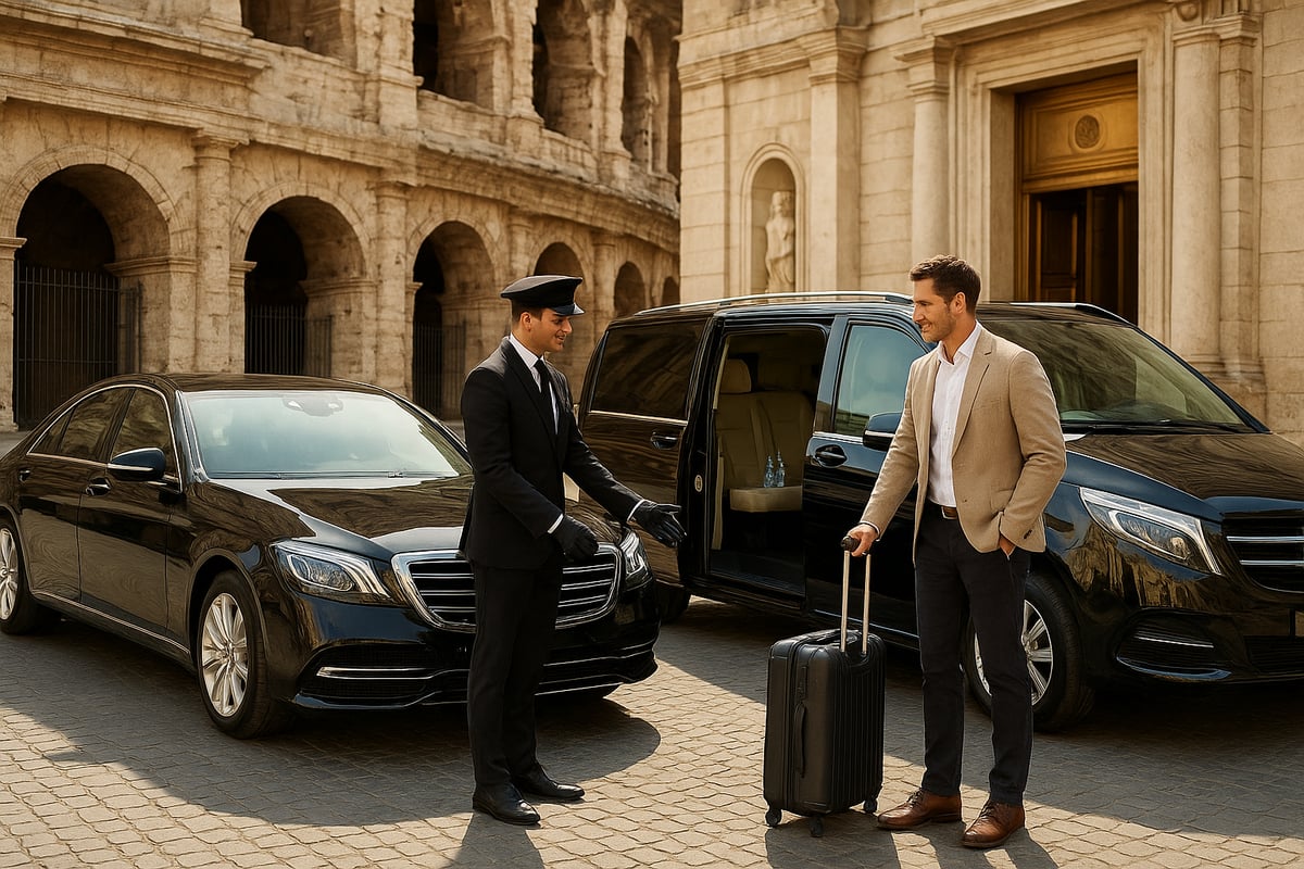 Types of Chauffeur Services Available in Rome