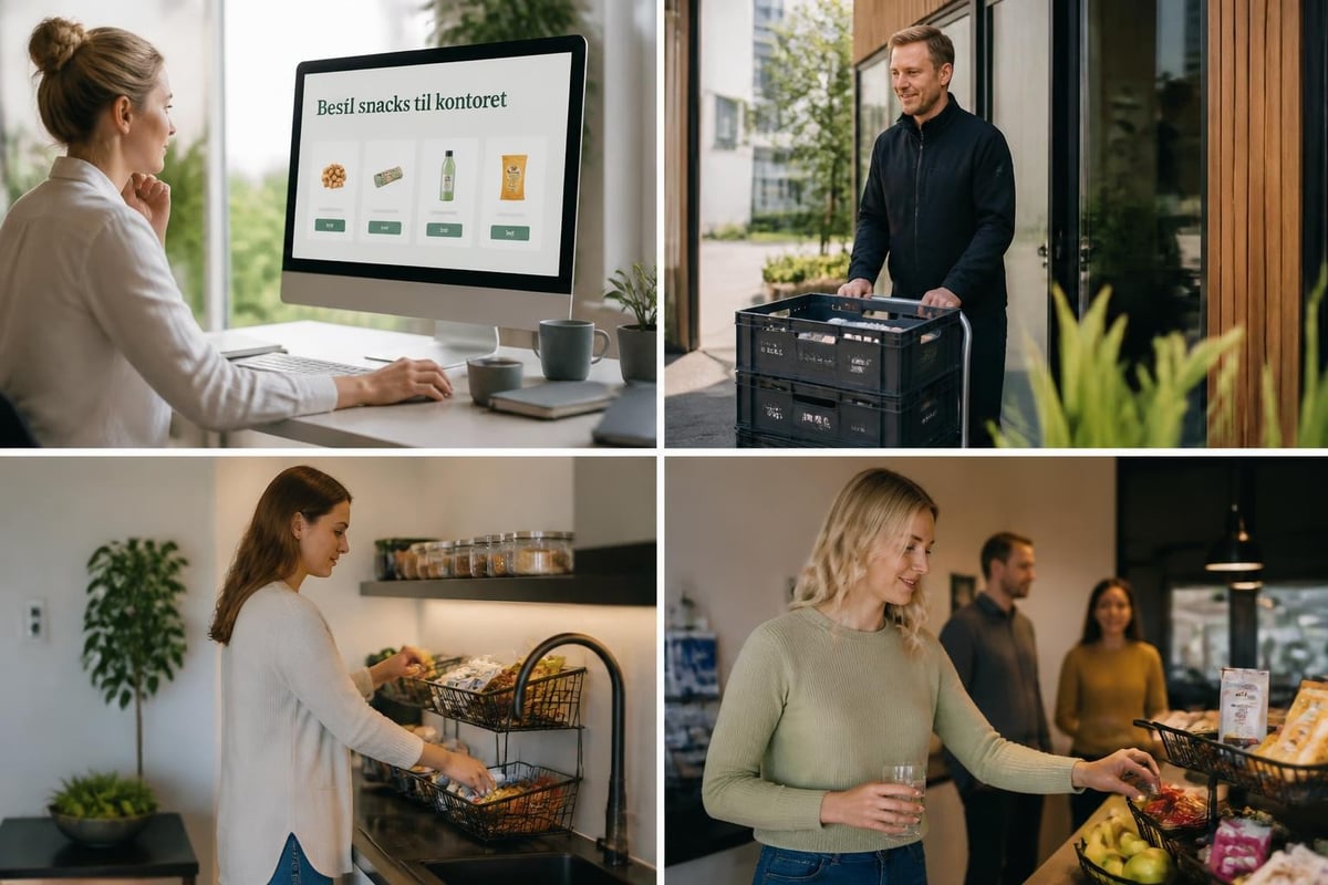Levering af sunde snacks
