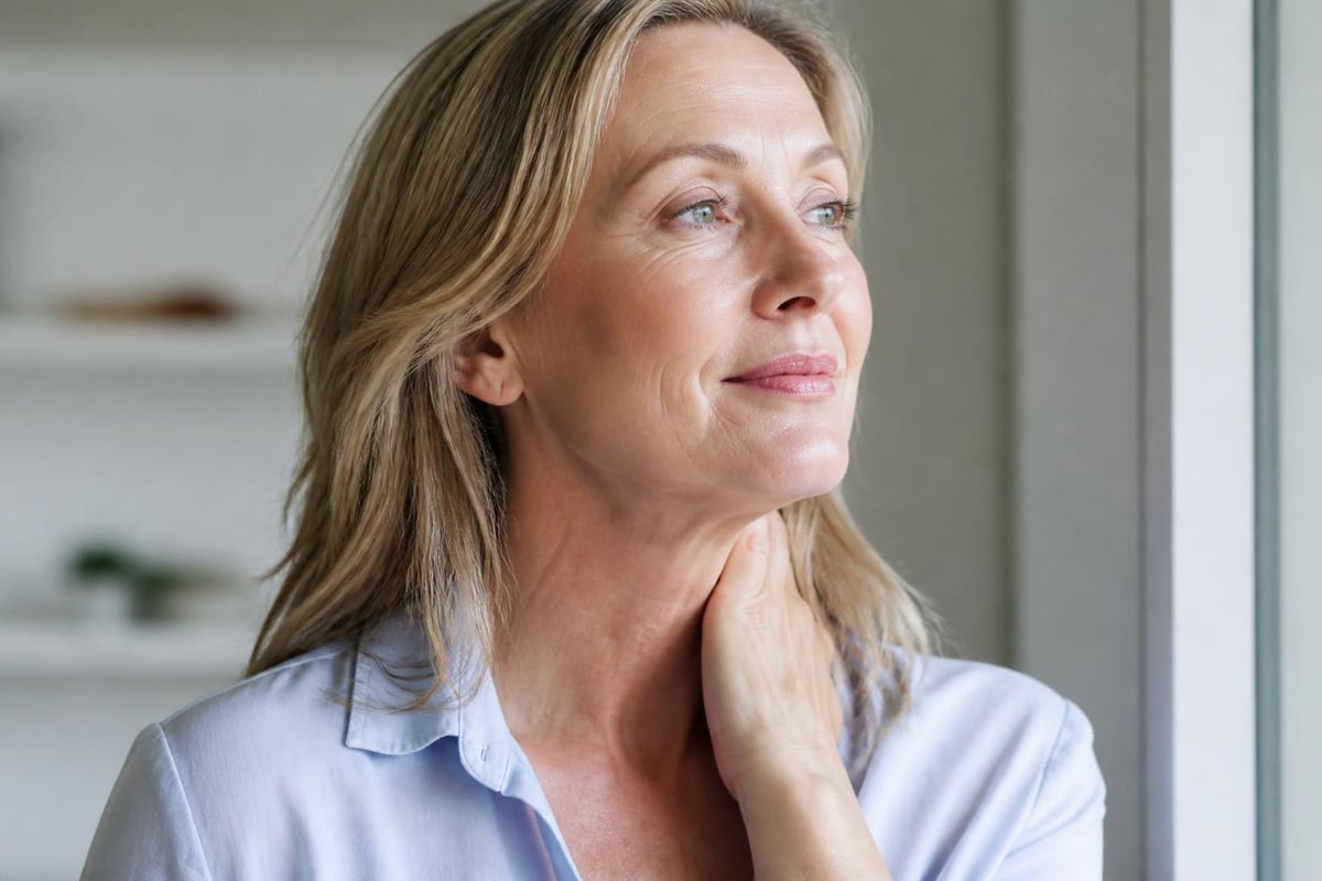 Menopause skin changes