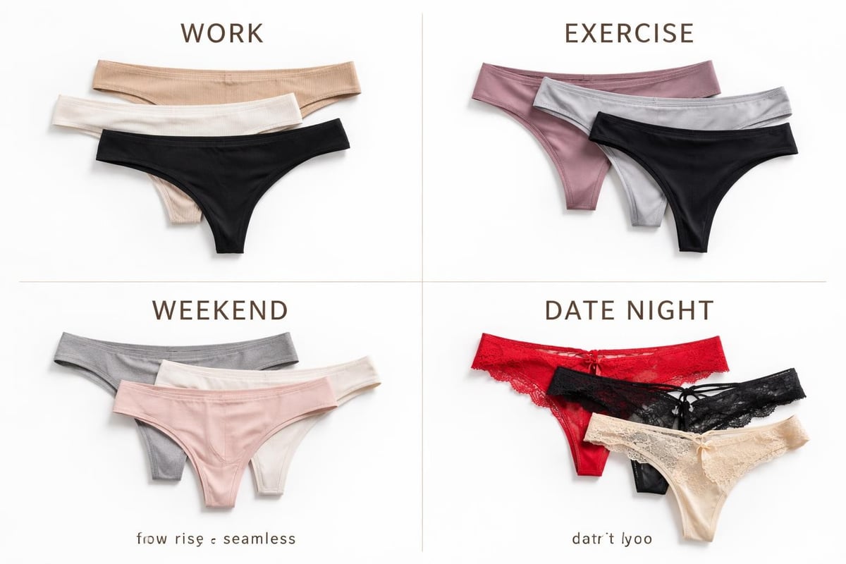 Daily thong wardrobe essentials