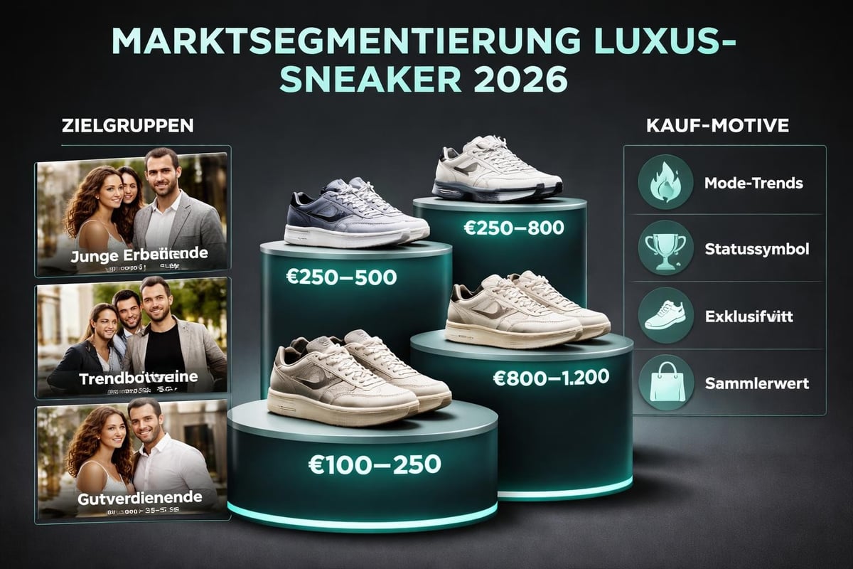 Premium sneaker market segments