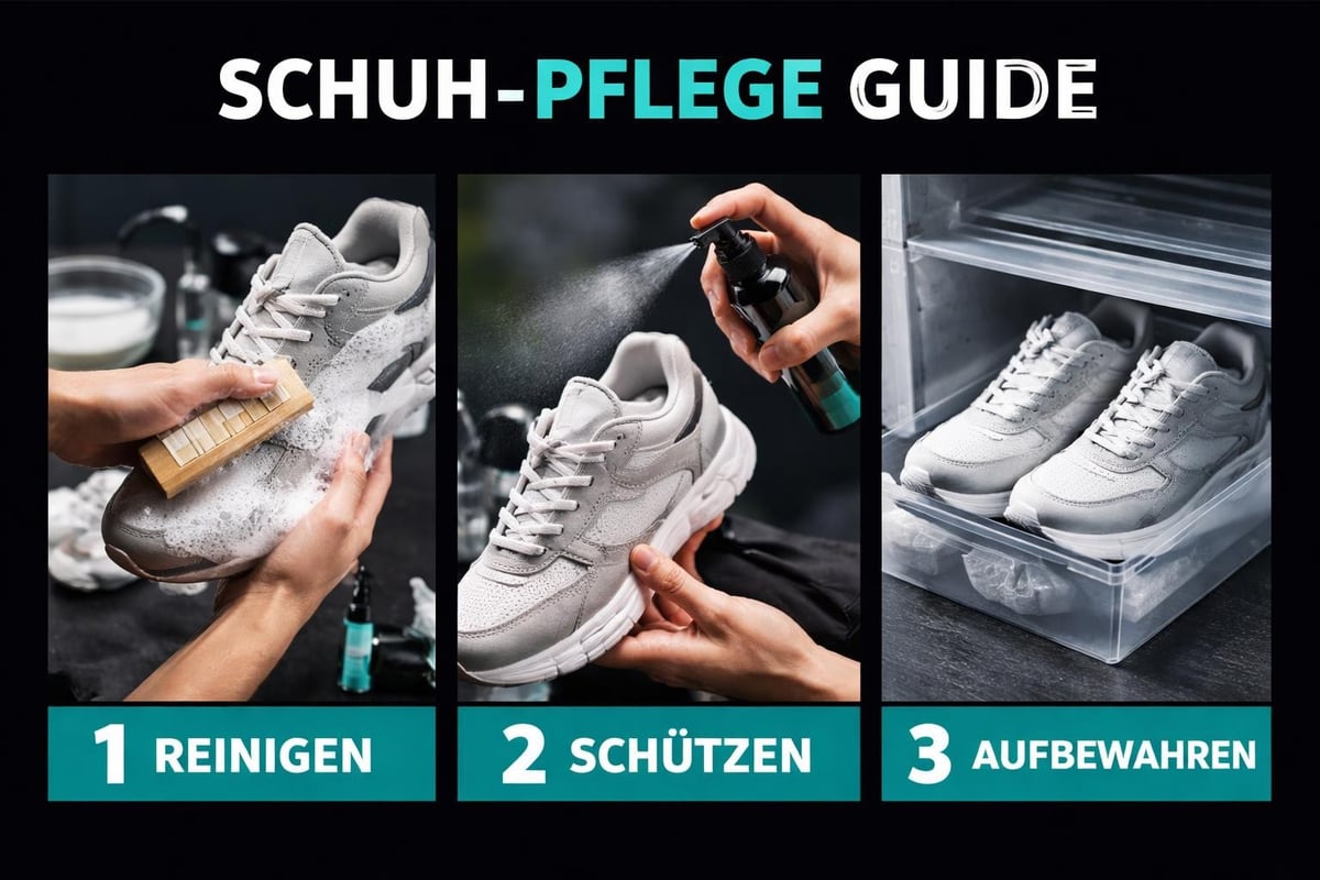 Sneaker care routine