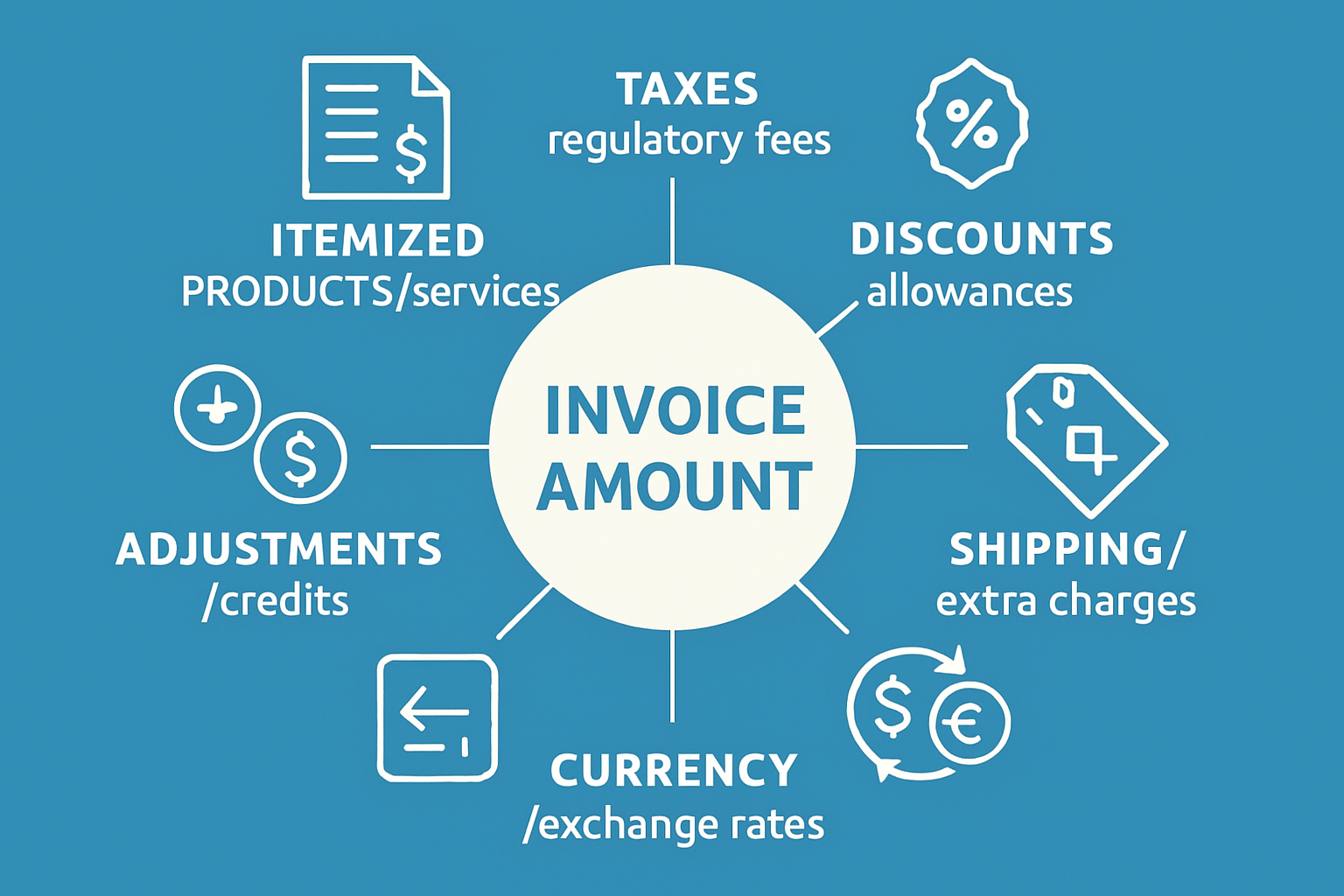 Main Components Influencing Invoice Amounts