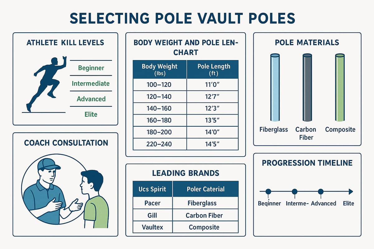 How to Choose the Right Pole Vault Pole: Step-by-Step Guide for 2026 Athletes