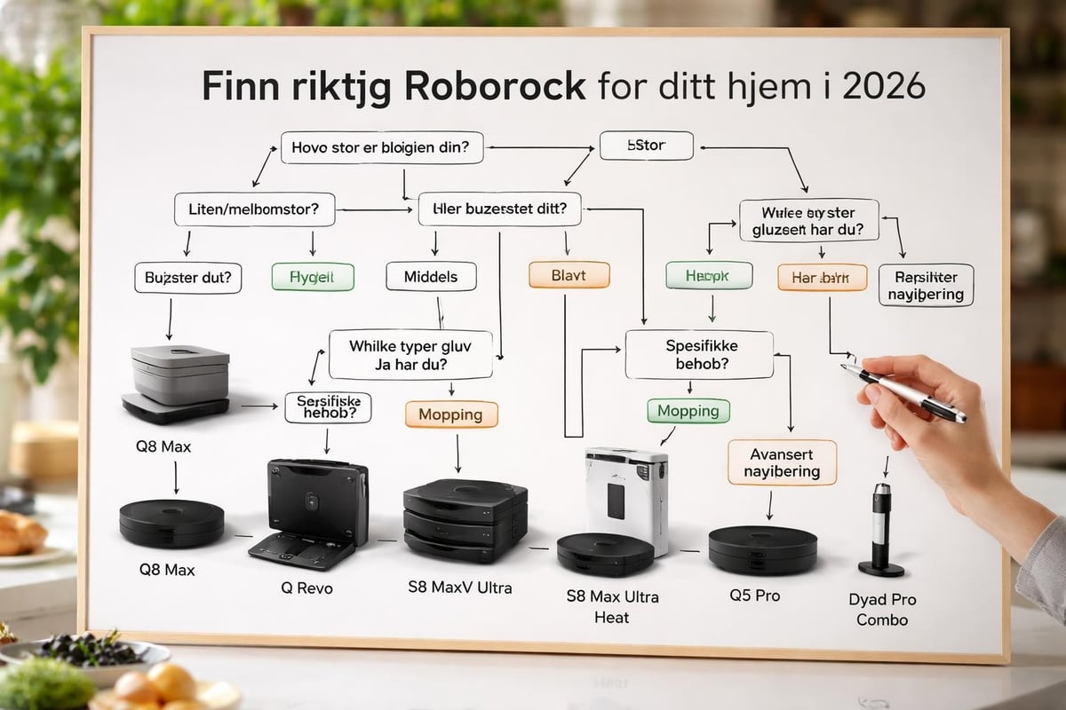 Roborock model selection guide