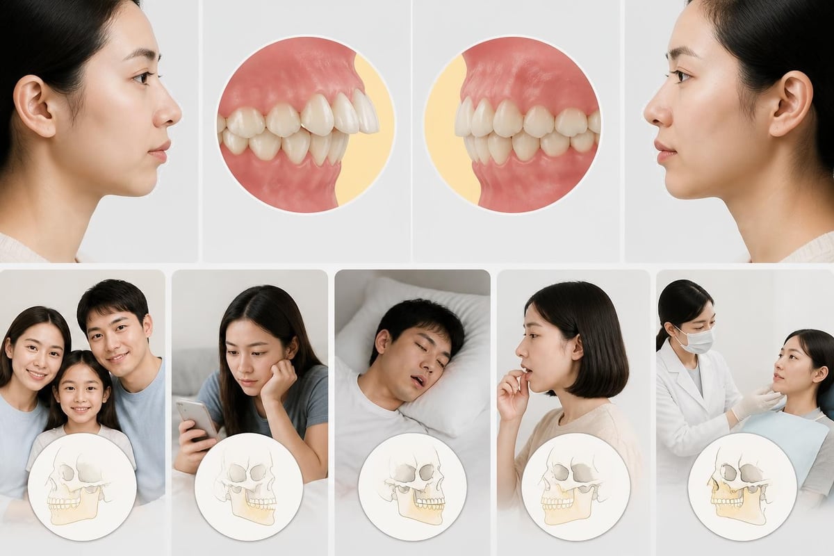 Overbite causes and types