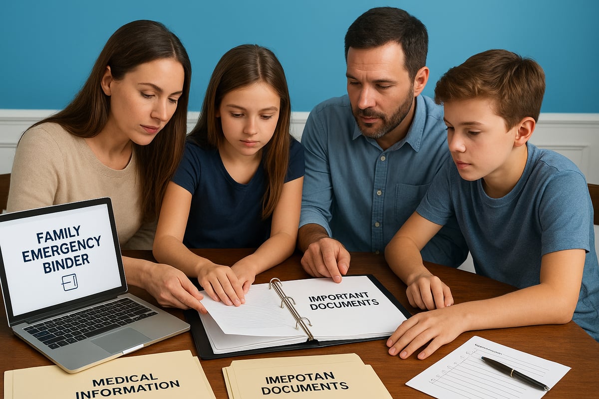 Step-by-Step Guide: How to Create Your Family Emergency Binder PDF