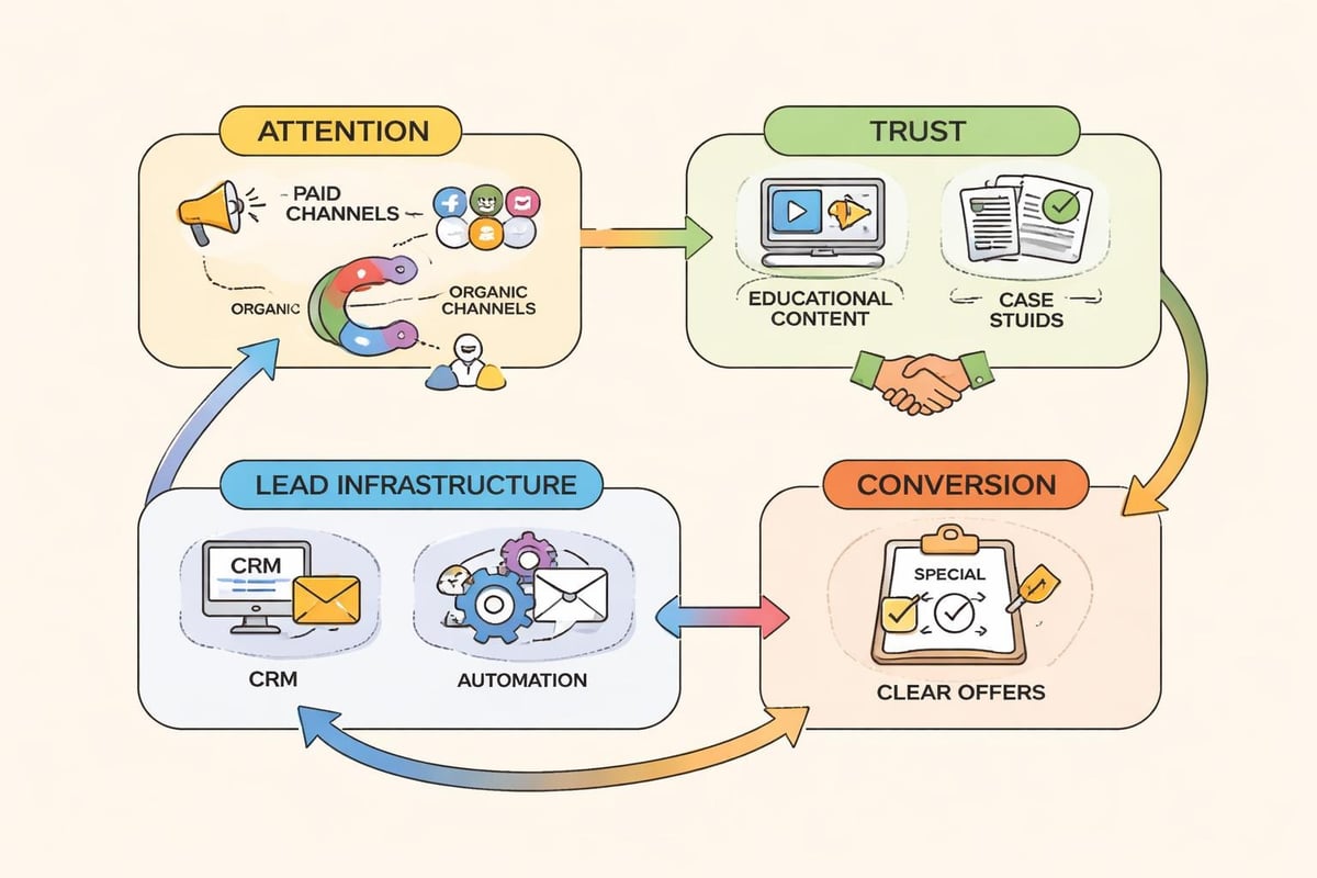Digital and content marketing workflow