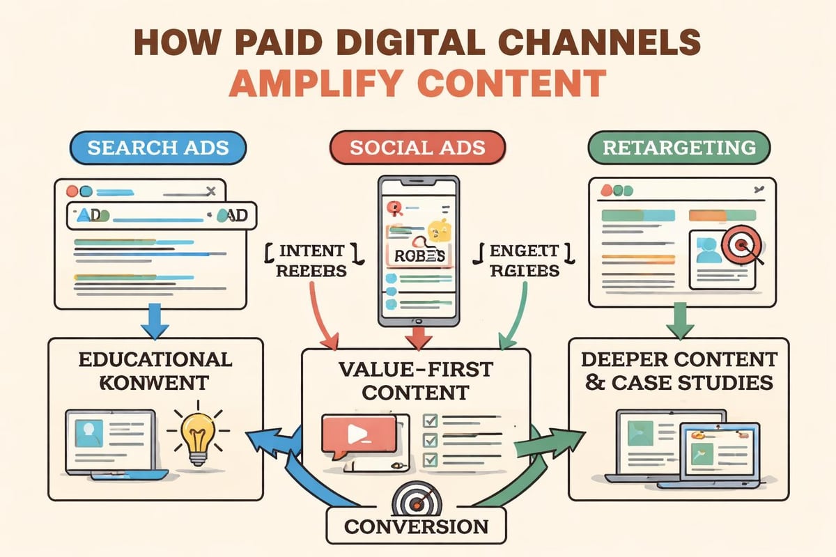 Paid digital distribution strategy