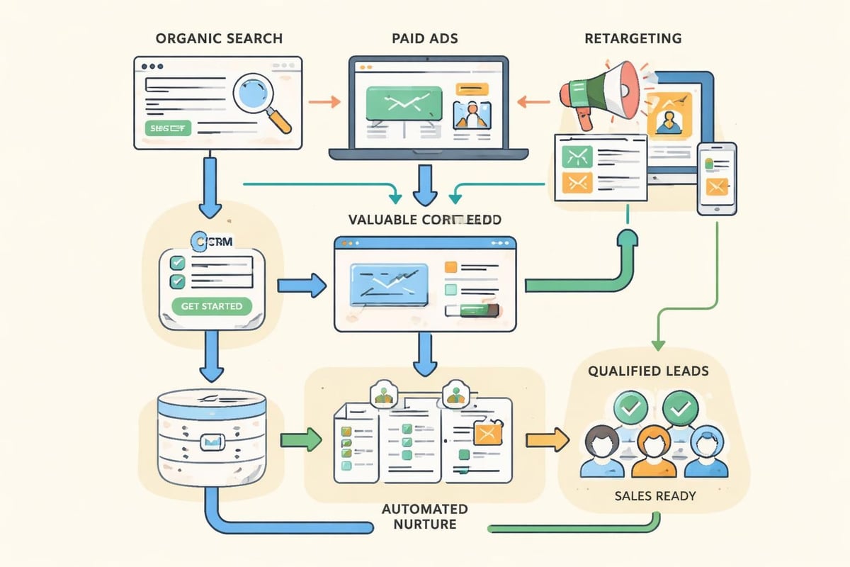 Connected marketing system