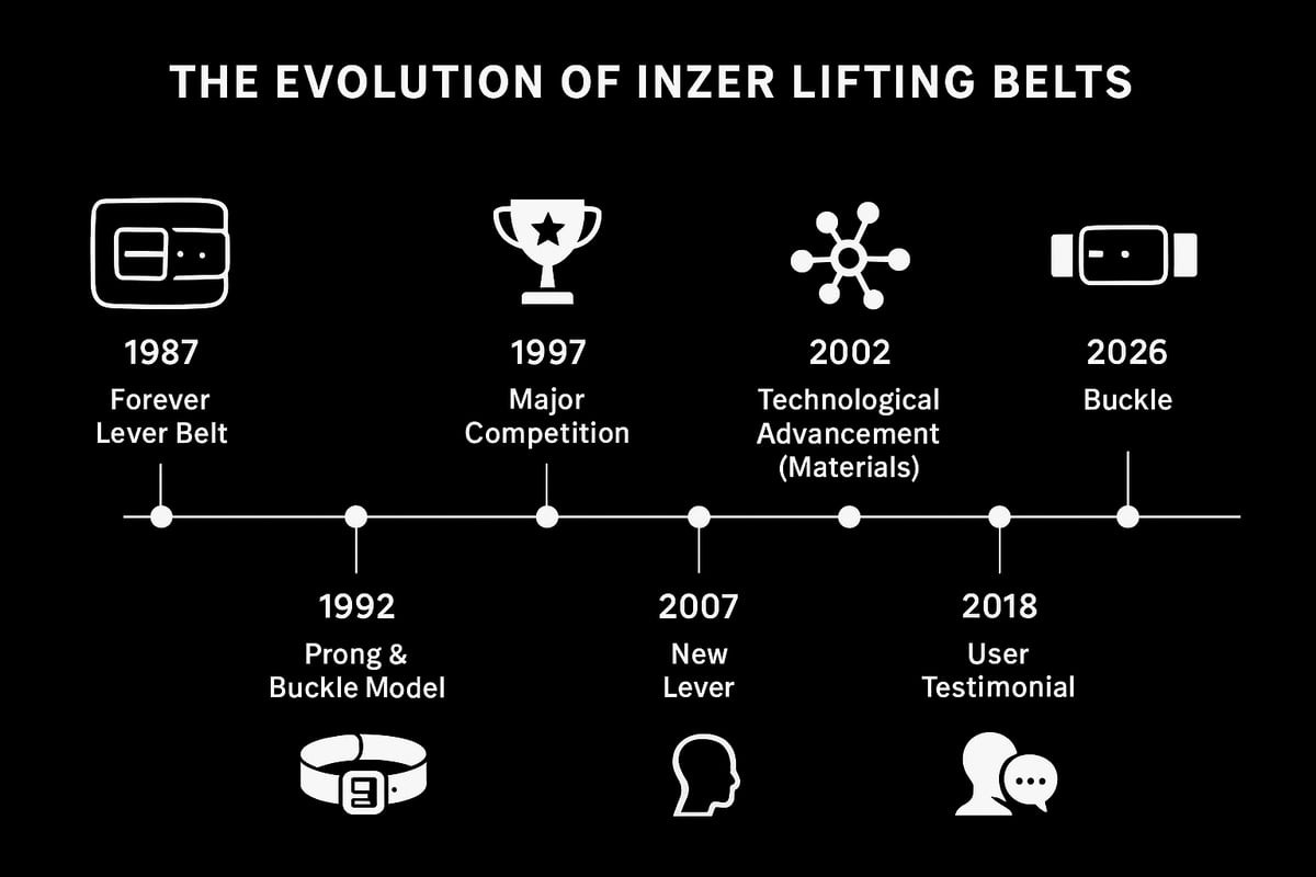 The Evolution of Inzer Lifting Belts