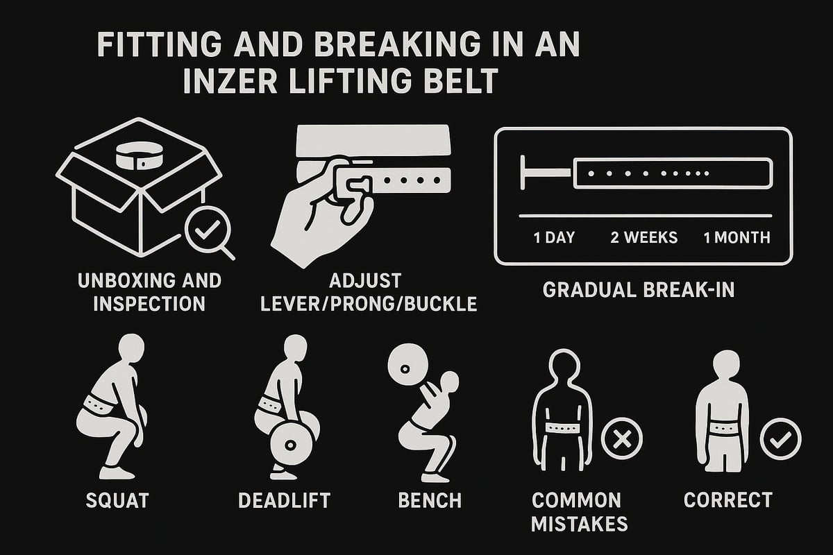Step-by-Step Guide: Fitting and Breaking In Your Inzer Belt