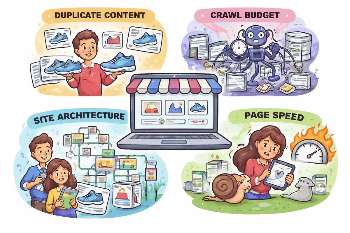 Ecommerce SEO challenges