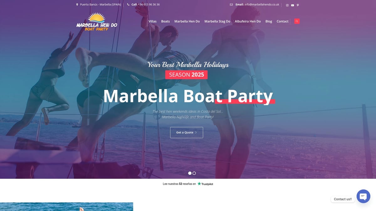 7 Best Marbella Rent Boat Experiences for 2025 - Marbella Hen Do – Private Boat Parties & Group Experiences