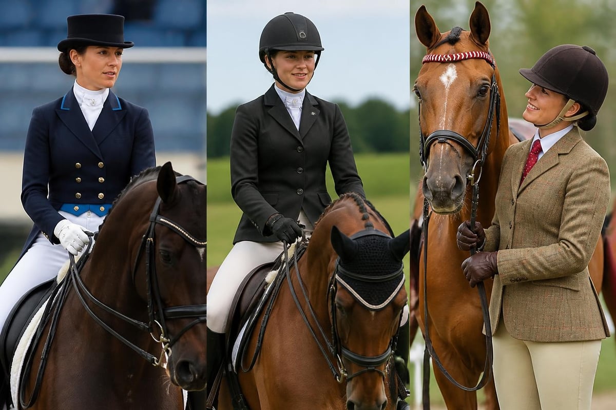 Competition jacket requirements by discipline