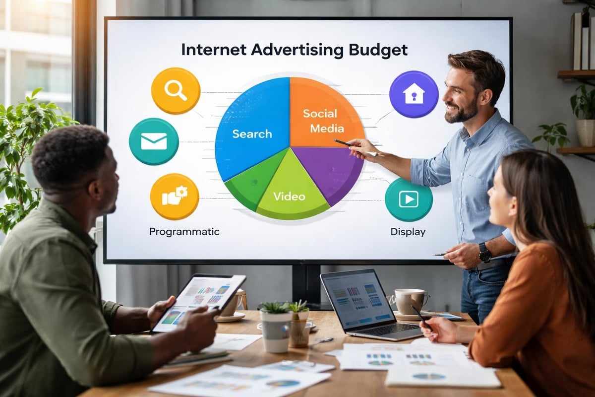 Digital advertising budget allocation