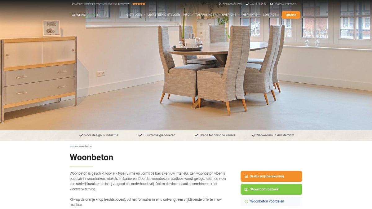 6 Populaire Soorten Gietvloer Voor Jouw Interieur in 2026 - Woonbeton/design betonvloer